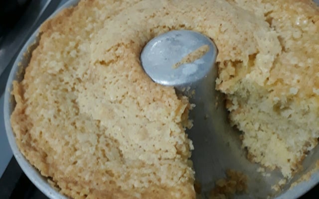 Massa básica para bolo (sem leite)