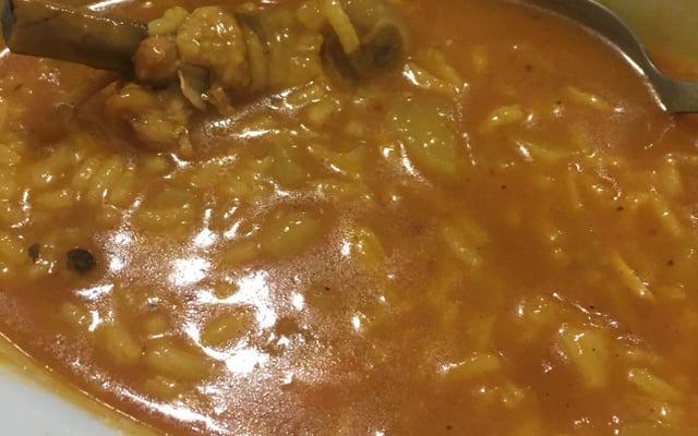 Canja de galinha simples