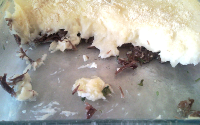 Escondidinho de carne de sol