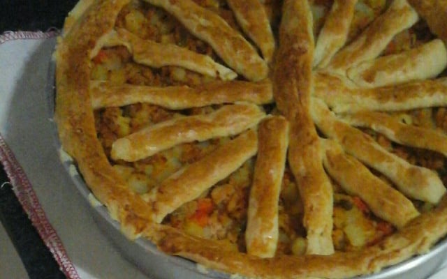 Massa podre para torta