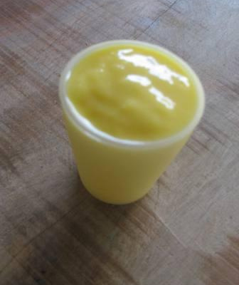 Sorvete expresso de frutas