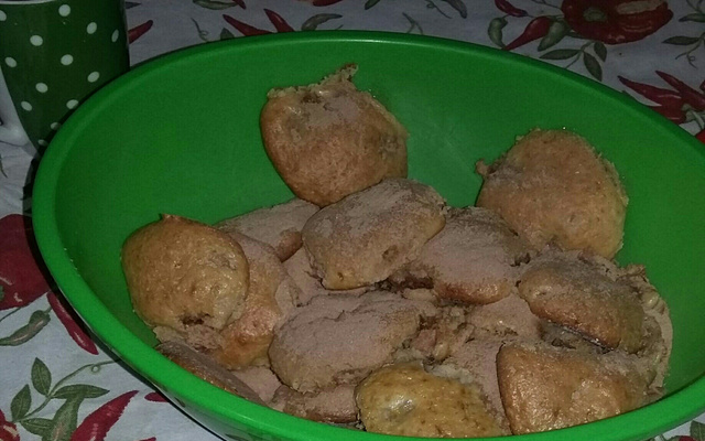 Bolinho de chuva assado