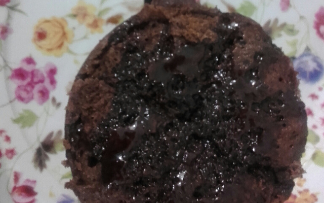 Bolo de caneca cor-de-rosa