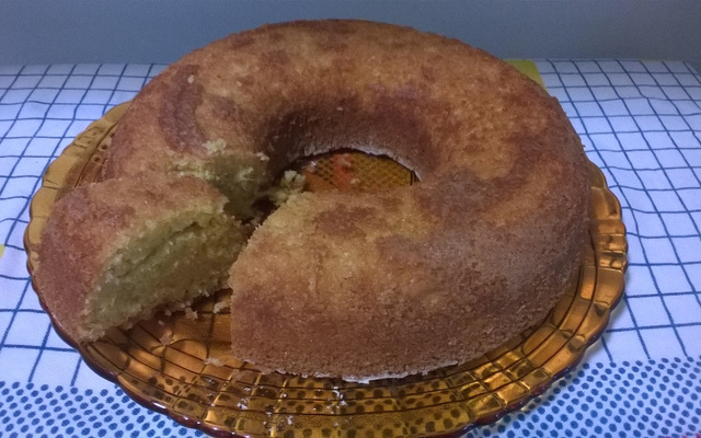 Bolo de milho e fubá sem farinha