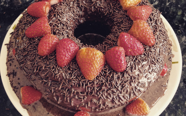 Bolo de liquidificador