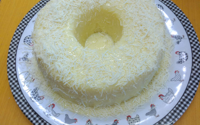 Bolo de tapioca granulada 