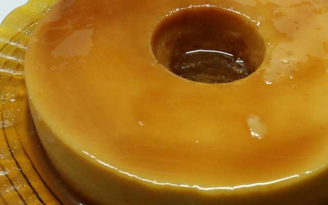 Pudim de micro-ondas da Tia Mi