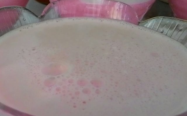 Gelatina com iogurte light