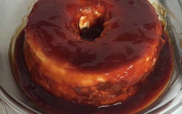 Pudim de ricota delicioso