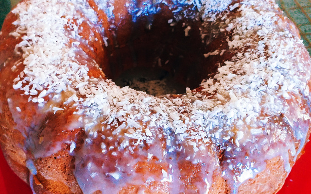 Bolo de fubá de liquidificador super fofo