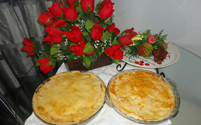 Torta de frango deliciosa