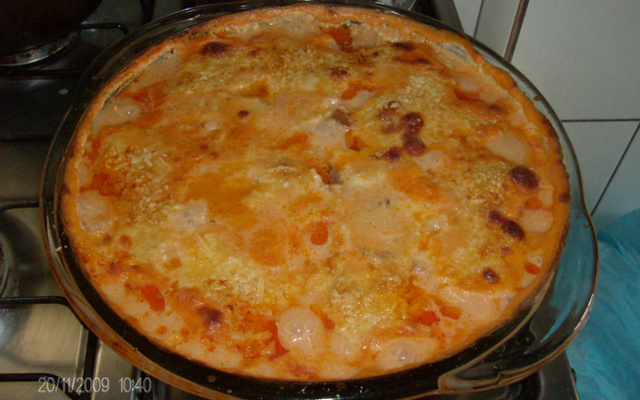 Batata gratinada