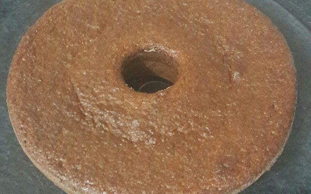 Bolo de aveia com banana