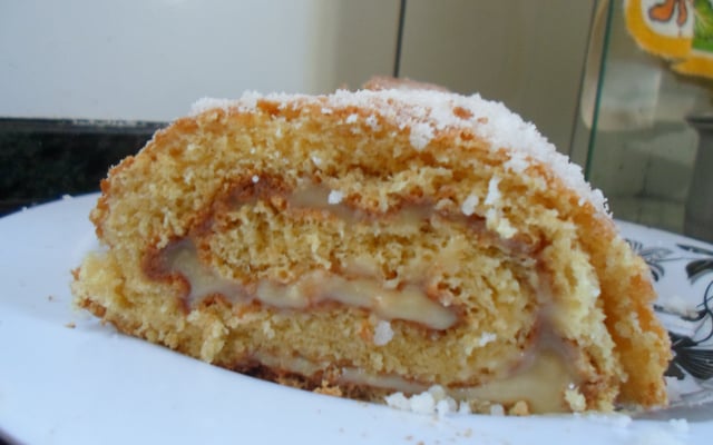 Rocambole super fácil de liquidificador