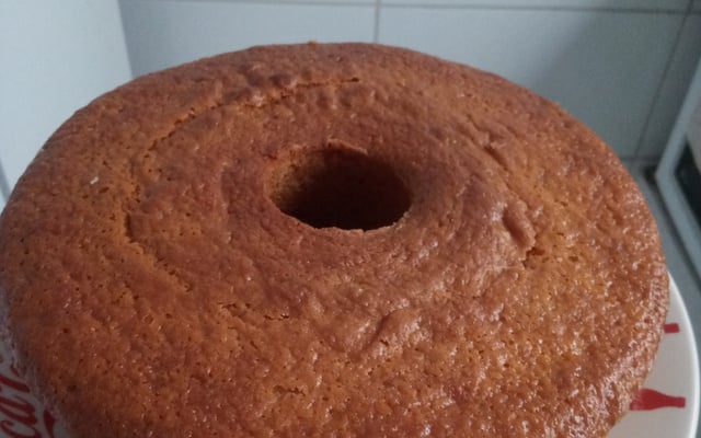 Bolo de fubá no liquidificador super fofo