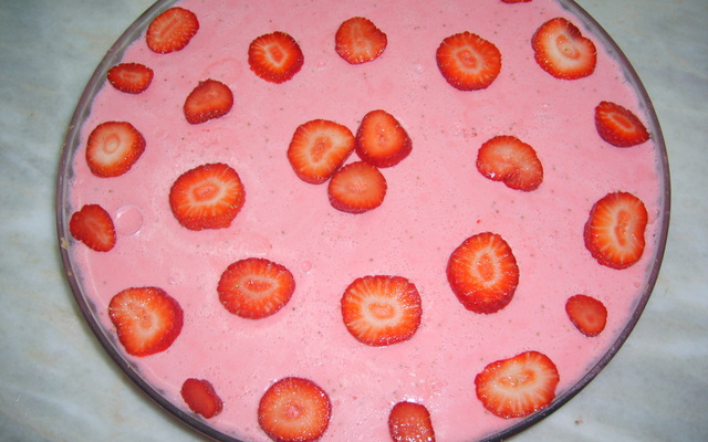 Sobremesa de morango