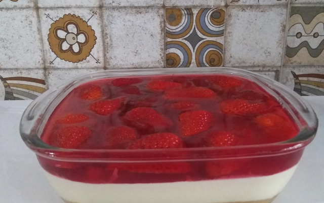 Cheesecake de morango