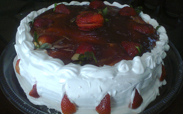 Torta de Morangos da Aninha