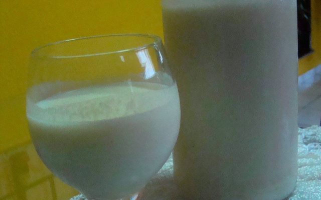 Batida de coco deliciosa