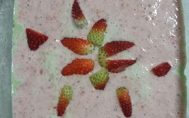 Sorvete de manjericão