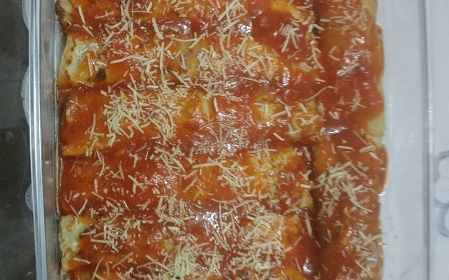 Panquecas tradicionais à bolonhesa