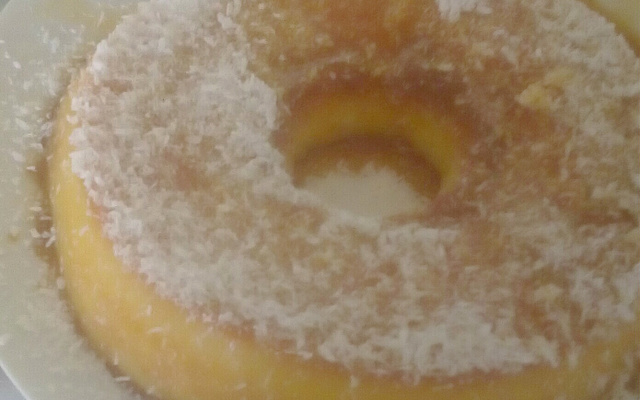 Pudim de coco super fácil