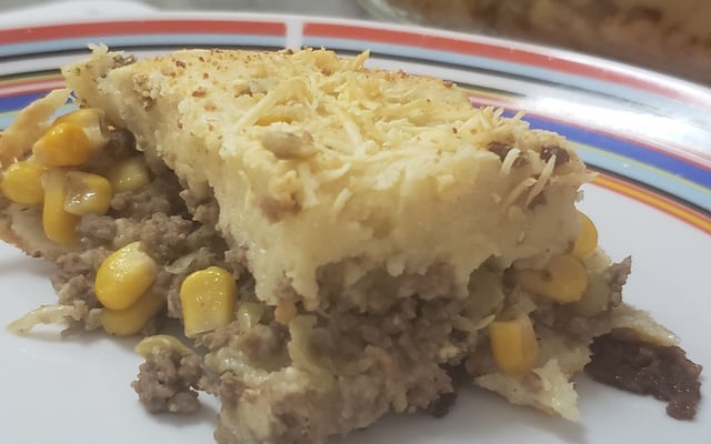 Torta de carne moida