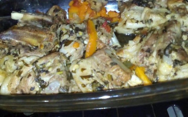 Costelinha na panela de pressão