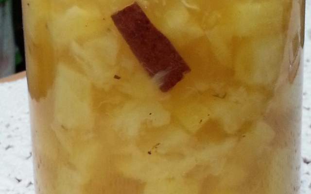 Compotas: abacaxi / pêra / manga