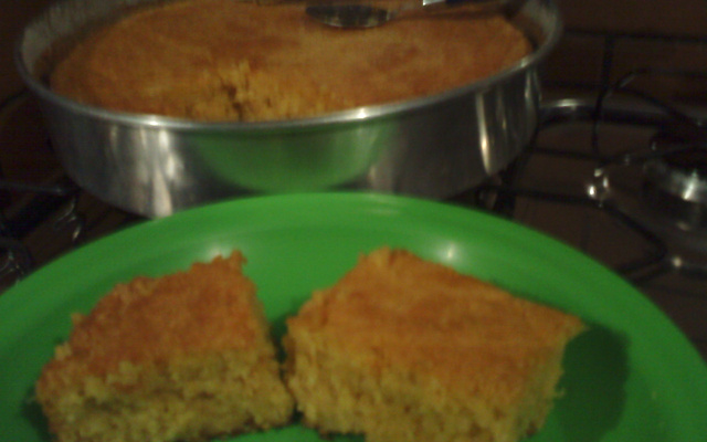 Bolo de milho verde