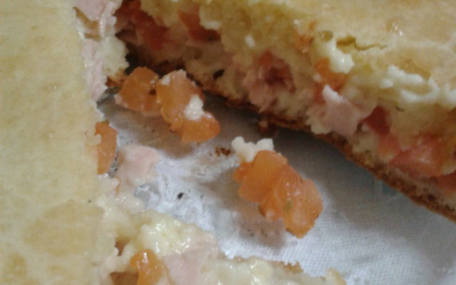 Torta salgada de liquidificador