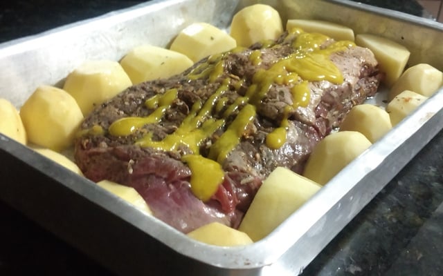 Fraldinha assada fácil