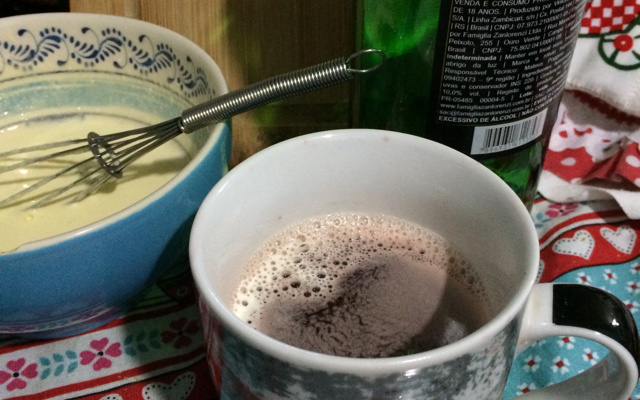 Quentão de vinho tinto seco