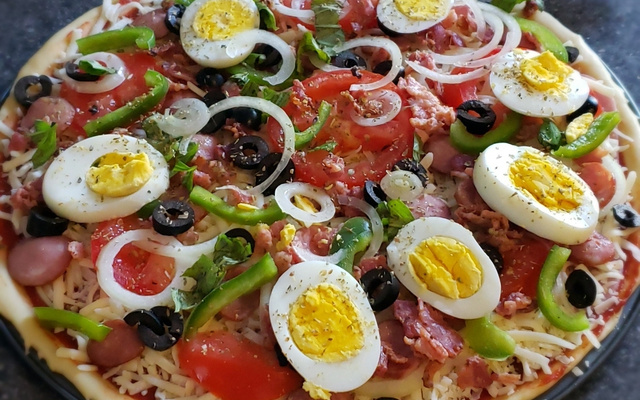 Massa de Pizza fácil da Jô