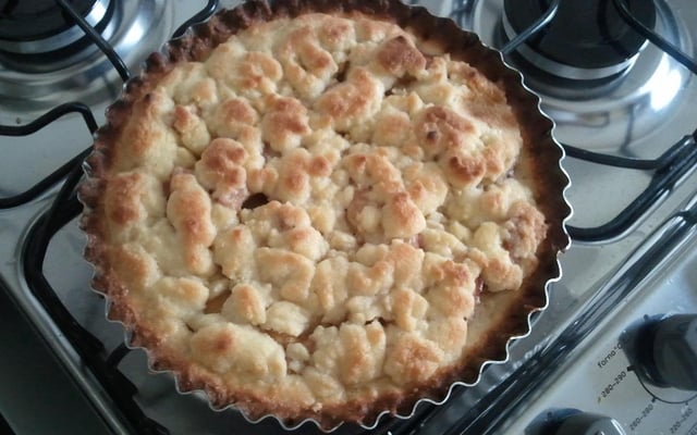 Torta de maçã simples