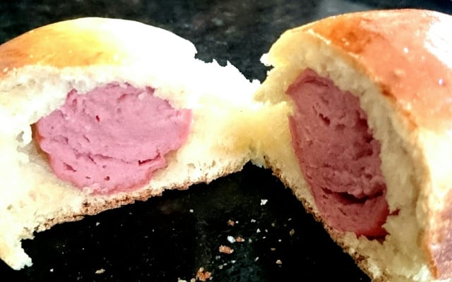 Pão para cachorro quente