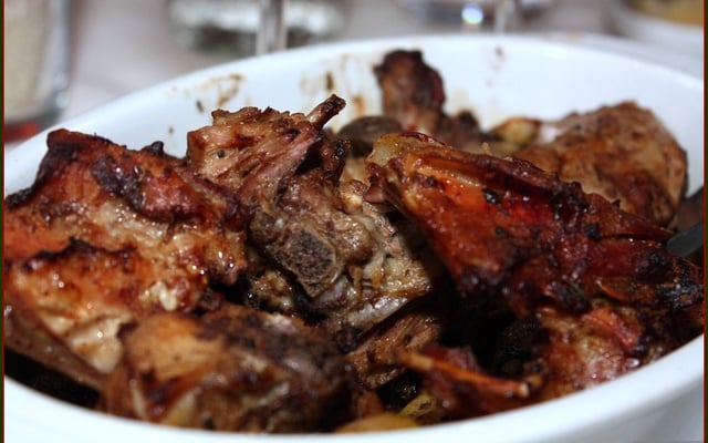 Tempero de carne de carneiro ou cordeiro