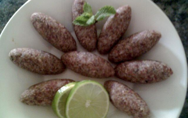 Quibe rechedo de queijo minas