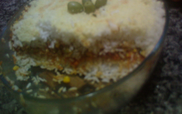 Arroz de forno com atum