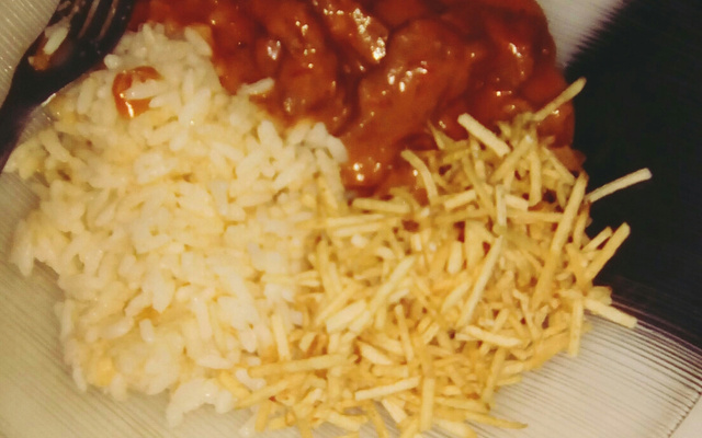 Estrogonofe de camarão