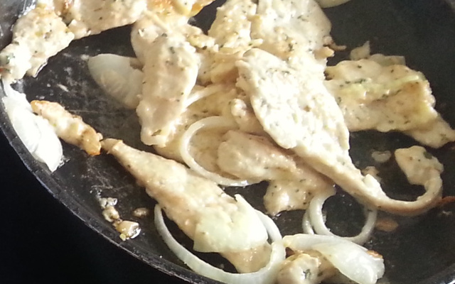 Filé de frango universitário