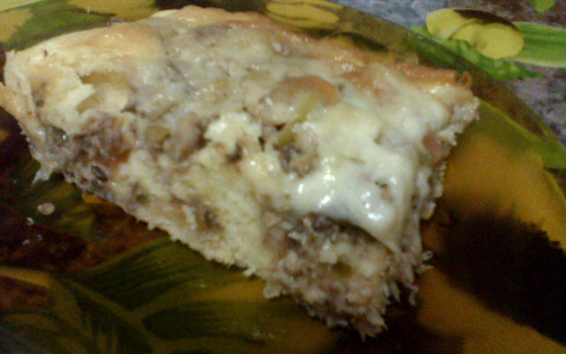 Torta -Pizza rápida de sardinha