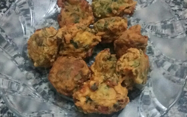 Bolinho de espinafre