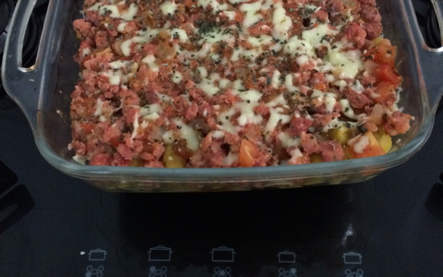 Nhoque de abóbora com Ragu 