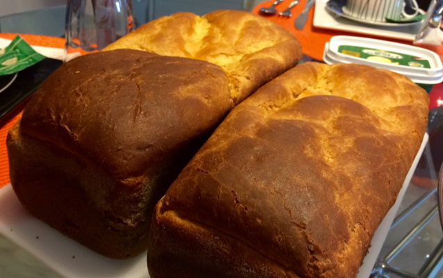 Pão caseiro de batata