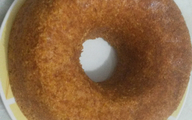 Bolo de milharina simples e fácil