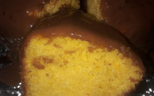 Bolo de cenoura Sanclair