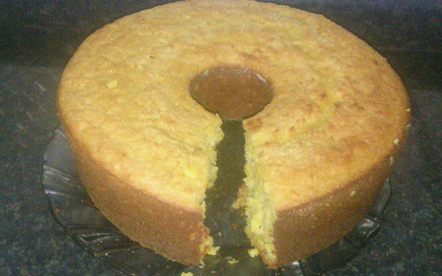 Bolo de milho fofinho e molhadinho