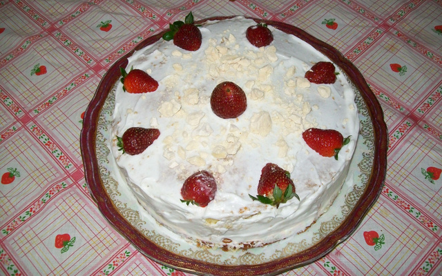Bolo de morango