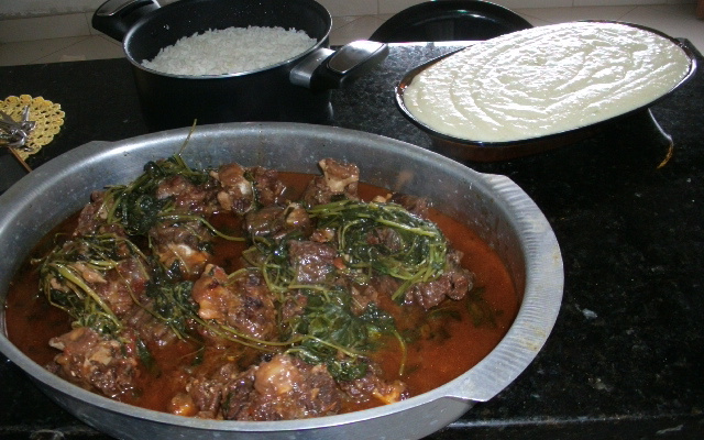 Rabada com agrião do Marcelo